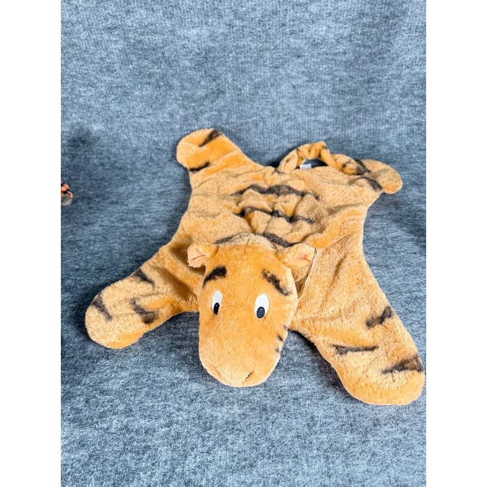 Gund Classic Pooh Tigger Plush Baby Play Mat Security Blanket Orange Striped NWT